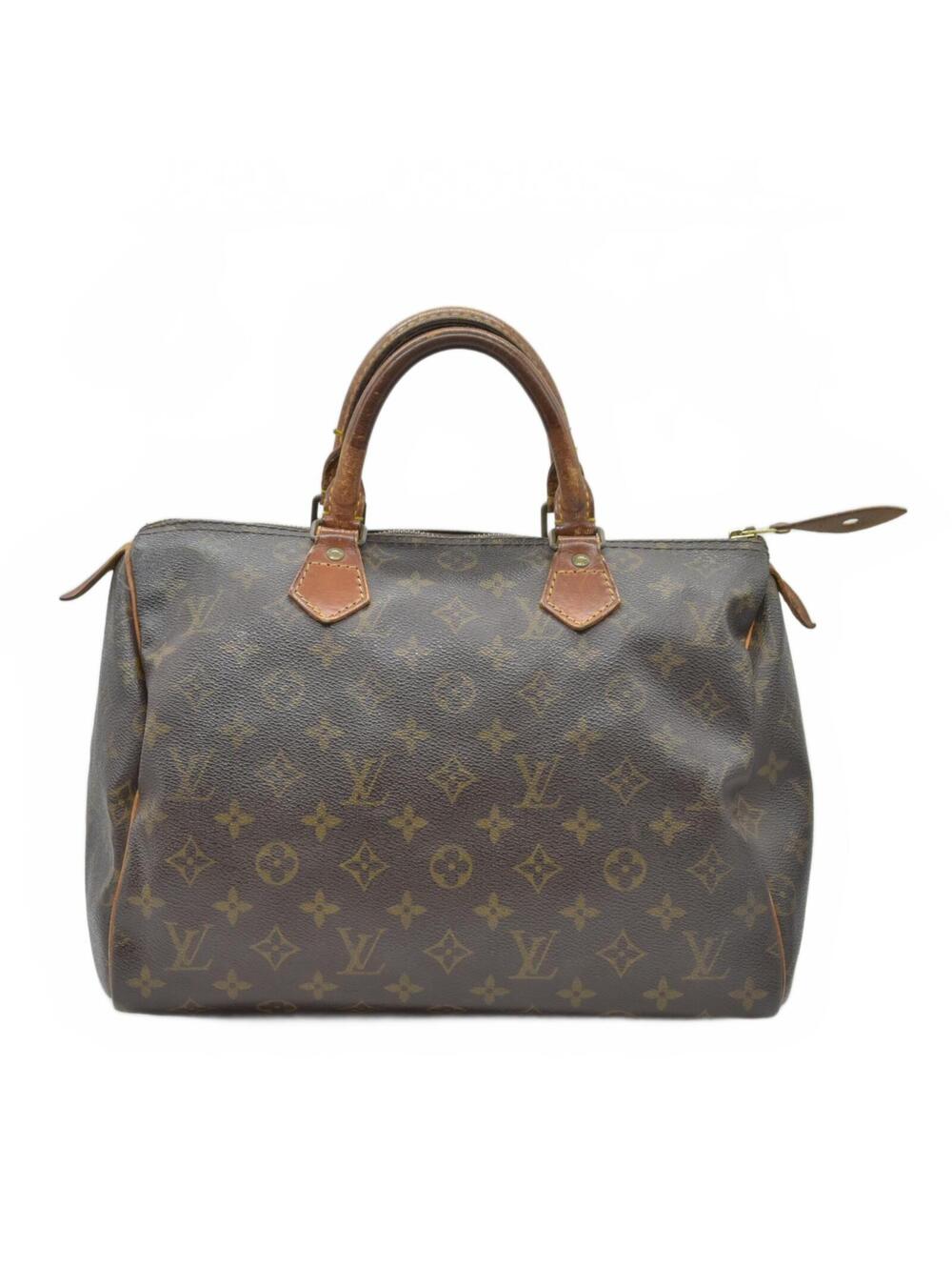 Louis Vuitton Monogram Speedy 30 Hand Bag 883 March 1988